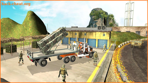 ARMY TRANSPORTER 3D screenshot