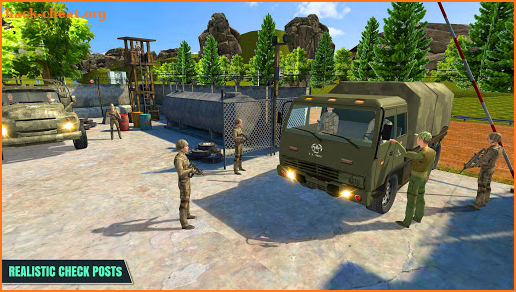 Army Truck Driver : Offroad screenshot