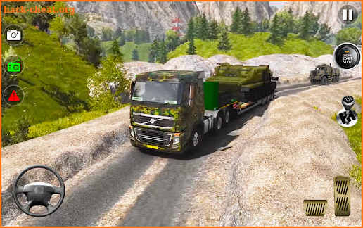 Army Truck Driving Game 2021- Cargo Truck 3D screenshot
