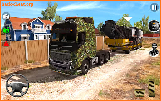 Army Truck Driving Game 2021- Cargo Truck 3D screenshot