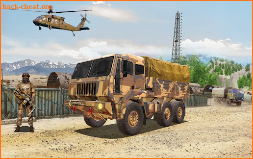 Army Truck Driving Games 3d screenshot