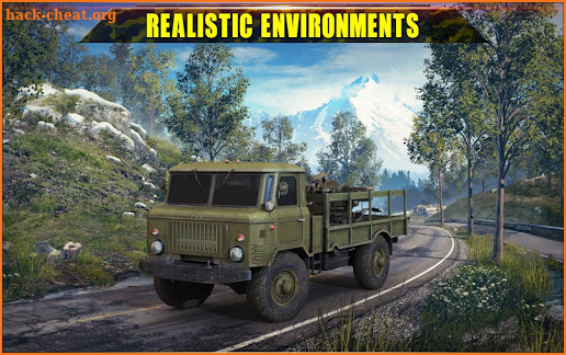 Army Truck Driving Simulator 3D: Off Road Games screenshot