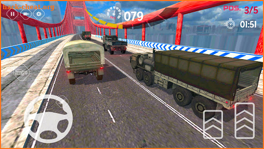 Army Truck Racing Game 3D - New Games 2021 screenshot