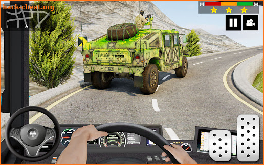 Army Truck Simulator Military Driver Transport Sim screenshot