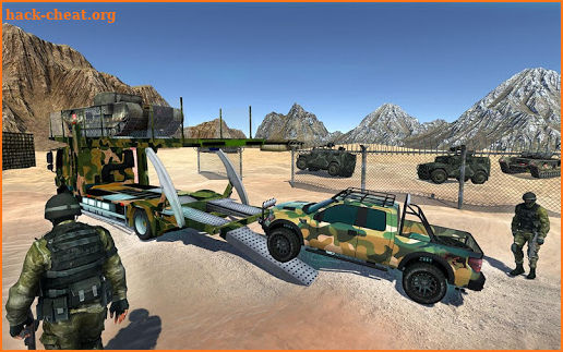 Army Truck Transport Game screenshot