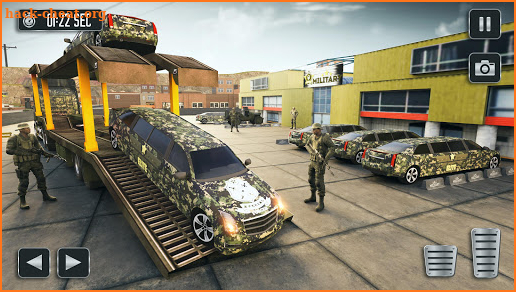 Army Vehicle Cargo Transport Simulator 3D screenshot