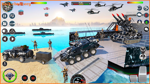 Army Vehicle Transport Games screenshot
