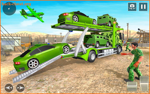Army Vehicle Transporter Truck Simulator:Army Game screenshot