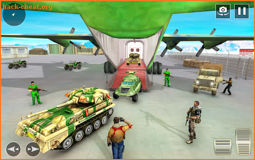 Army Vehicle Transporter Truck Simulator:Army Game screenshot