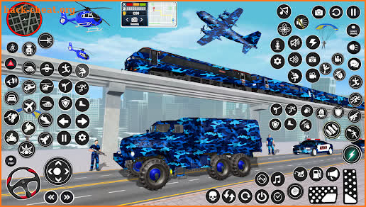 Army Vehicles Transport Games screenshot
