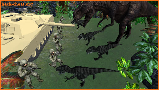 Army vs Dinosaur: Battle Simulator screenshot