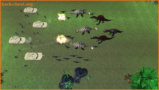 Army vs Dinosaur: Battle Simulator screenshot