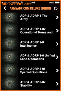 ArmyADP.com DELUXE Edition Promotion Study Guide screenshot