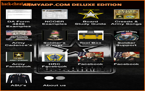ArmyADP.com DELUXE Edition Promotion Study Guide screenshot