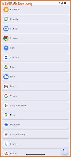 Aron Launcher screenshot