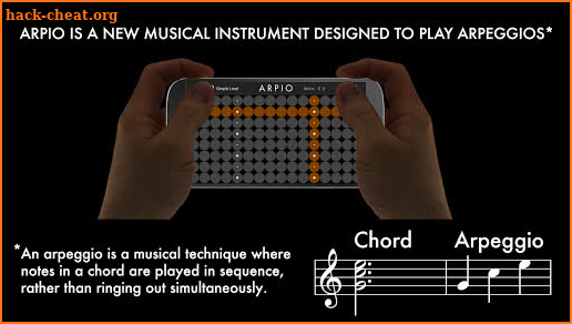 ARPIO a new musical instrument screenshot