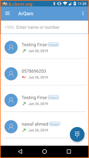 ArQam – Caller ID, Call blocking & Smart call logs screenshot