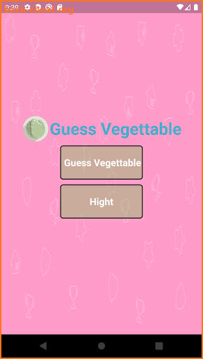 Arrange the Name Vegetables screenshot