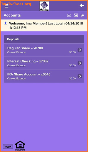 Arrha Mobile Banking screenshot