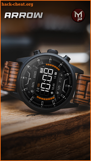 ARROW - Digital watch face screenshot