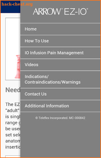ARROW EZ-IO® by Teleflex screenshot