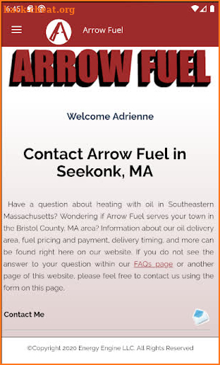 Arrow Fuel screenshot