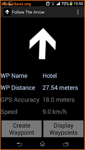 Arrow GPS Pro Navigation Waypo screenshot