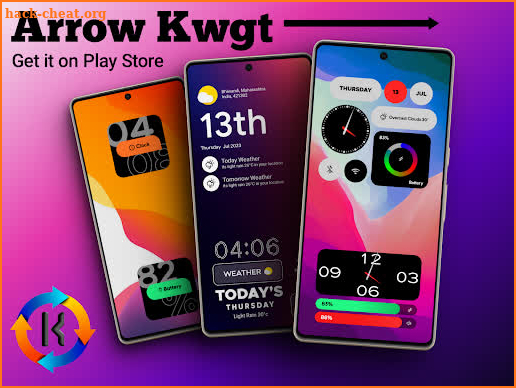 Arrow KWGT screenshot