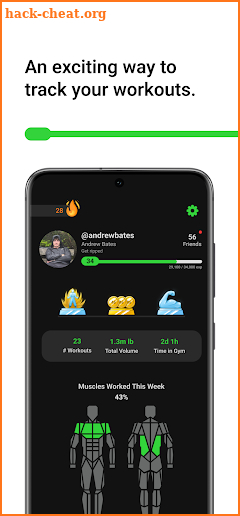 Arrow: Social Fitness Network screenshot