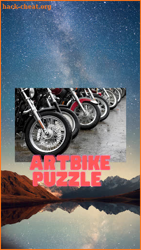 Art Bike Puzzle screenshot