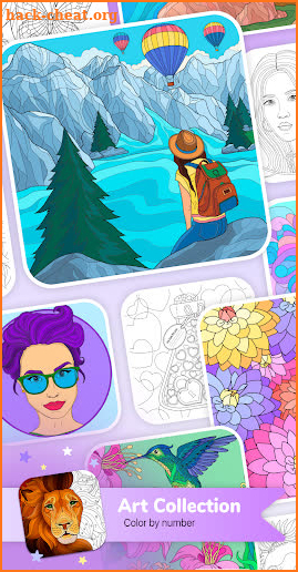 Art Collection Color by Number screenshot