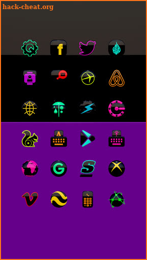 ART dark Icon Pack screenshot