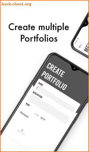 Art Portfolio: Create and download your portfolios screenshot
