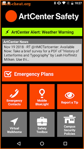 ArtCenter Safety screenshot