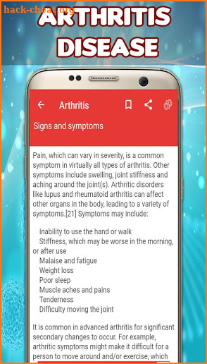 Arthritis: Causes, Diagnosis, and Treatment screenshot