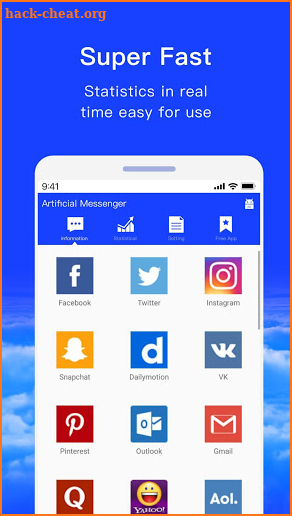 Artificial Messenger screenshot