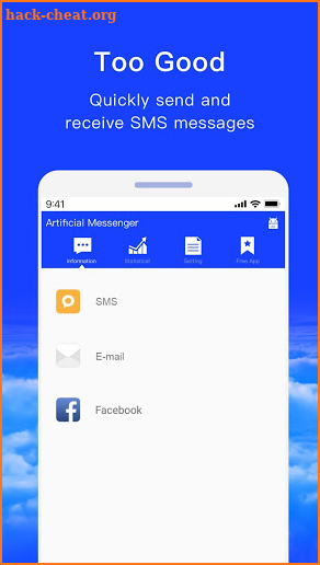 Artificial Messenger screenshot