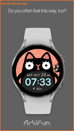 artifun.atscat3.watchface screenshot