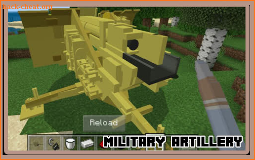 Artillery Craft Military MCPE screenshot