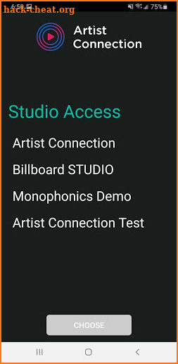 ArtistConnection screenshot