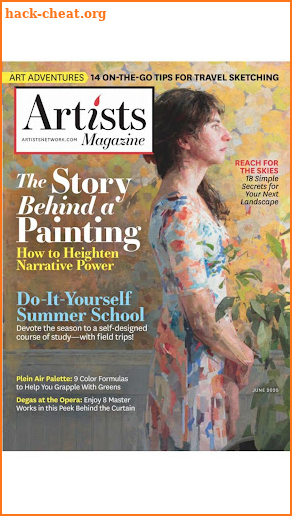 Artists Magazine screenshot