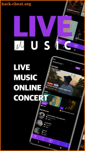 Artists’Card: Live Music Cast & Concert screenshot
