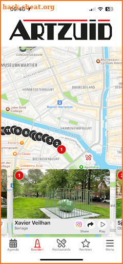 ARTZUID 2025 Audiotour screenshot