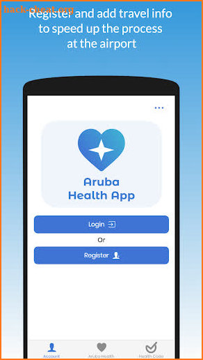 Aruba Health App screenshot