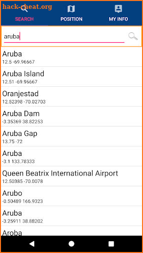 Aruba Island GPS Nautical and Fishing Charts screenshot