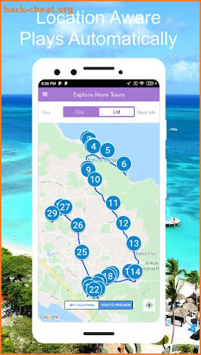 Aruba Self-Guided Driving Tour Guide screenshot