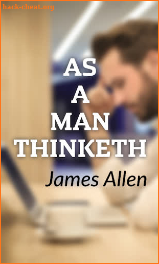 As a Man Thinketh by James Allen (No Ads) screenshot