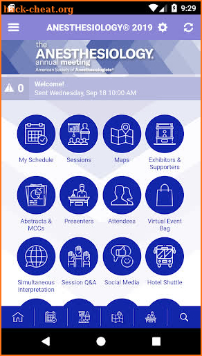 ASA My Meeting app screenshot
