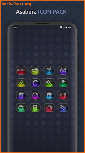Asabura - Icon Pack screenshot