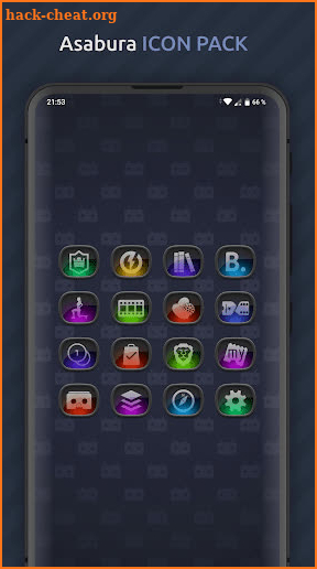 Asabura - Icon Pack screenshot